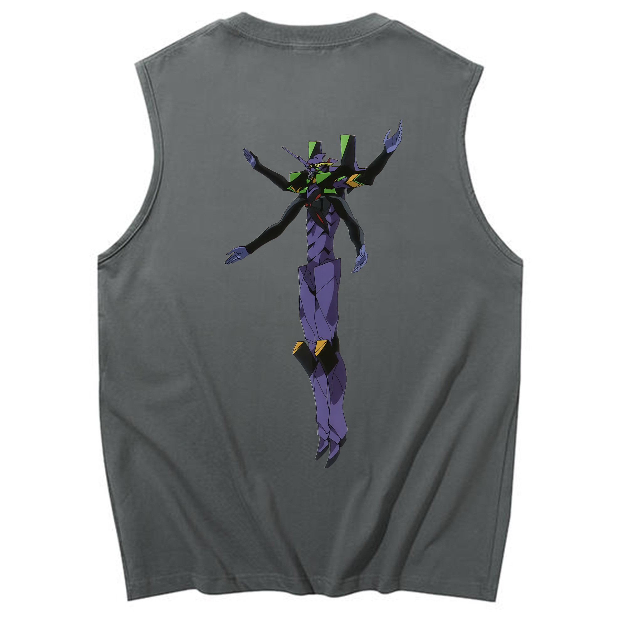 （画像用） EVA 新世紀エヴァンゲリオン コットン100％タンクトップ（背面プリント）
